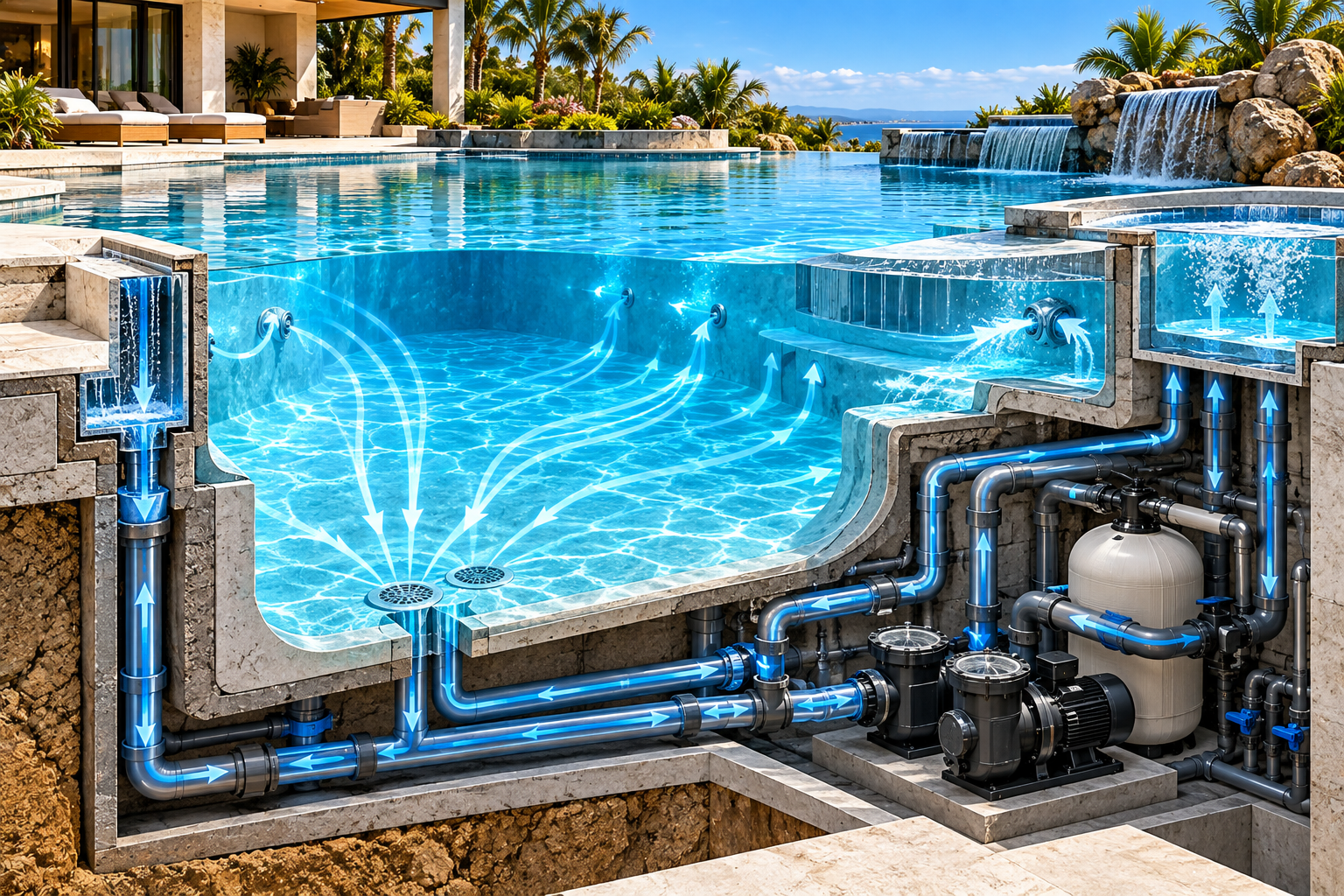 Custom Residential Pools